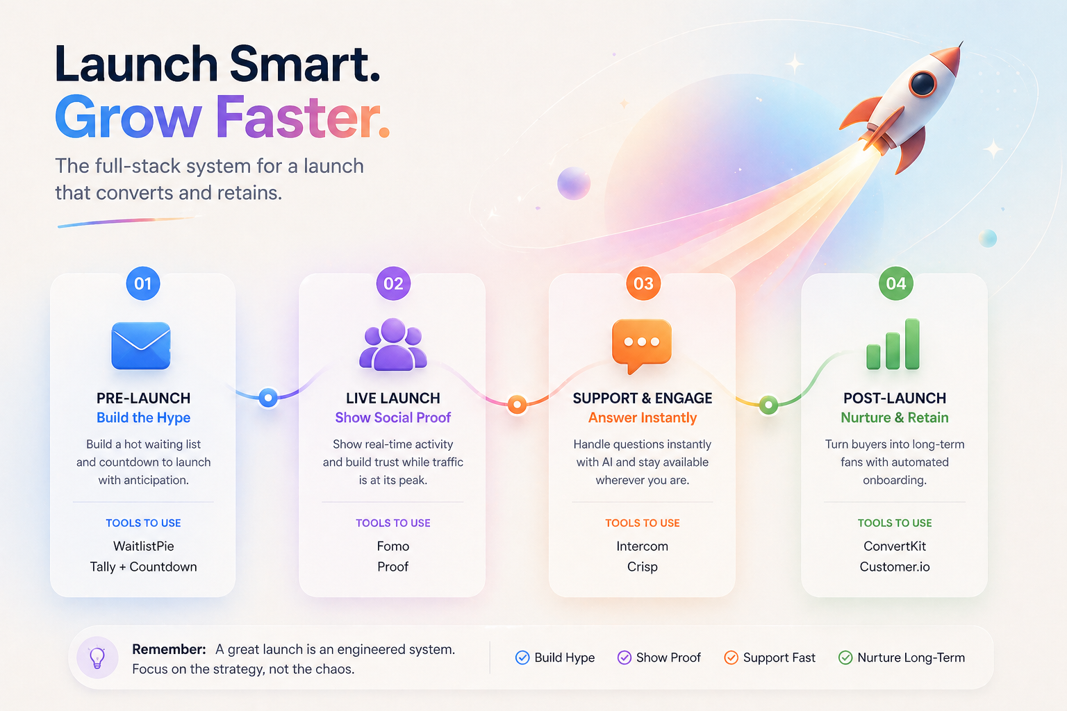 The Product Launch System: Engineering the Big Day Surge