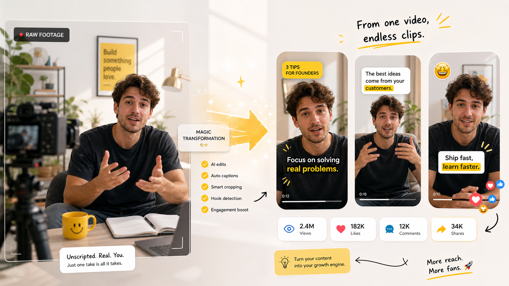Creating content, transforming impact