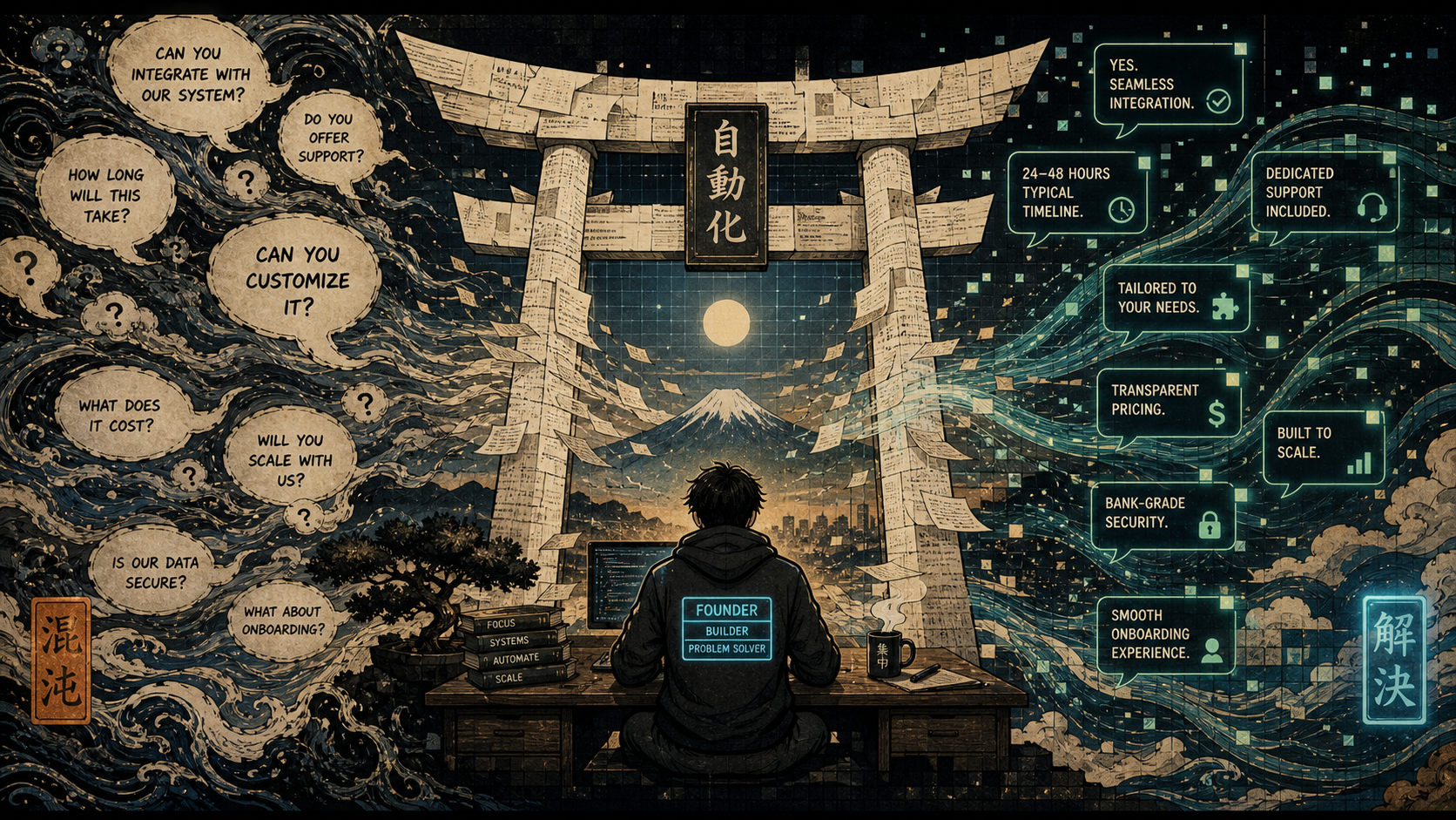The Infinite Self-Service SOP Factory